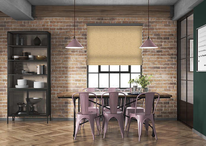 Alexandria, Gold - Roman Blind - Image 5